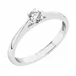 Sandberg Kastepisara 0,18ct V-355w - Solitaire sormukset - V-355w-150 - 2