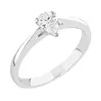 Sandberg Kastepisara V-370w 0,30 ct - Solitaire sormukset - V-370w-030-170 - 1