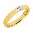 Sandberg Keulapurje timanttisormus 0,06 ct K-48 - Solitaire sormukset - K-48-14K-150 - 1