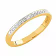 Sandberg Kuunsäde Timanttisormus 0,12ct V-9 - Rivitimanttisormukset - V-9-18K-150 - 2