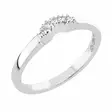 Sandberg Kuunsäde timanttisormus 0,06ct V-100w - Muut timanttisormukset - V-100w-150 - 2