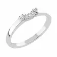 Sandberg Kuunsäde timanttisormus 0,06ct V-100w - Muut timanttisormukset - V-100w-150 - 1