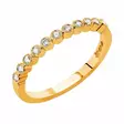 Sandberg Suvituuli timanttisormus M-110k 0,10ct - Rivitimanttisormukset - M-110K-150 - 2
