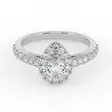 Kohinoor Garda Timanttisormus Topaasi 033-420V-28 - Halosormukset - 033-420V-28-170 - 3