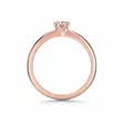 Festive Classic 23 Timanttisormus 0,20 ct punakulta - Solitaire sormukset - 14-686-020-PK-150 - 3