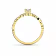Festive Feeniks Lux Oval Timanttisormus 0,56 ct keltakulta - Sivukivisormukset - 14-716-056-KK-150 - 3