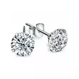Hopeiset zirkoniakorvakorut 3 - 8 mm - Hopeakorut - HME-Z01-HO-30 - 1