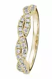Kohinoor Estelle Timanttisormus 033-226K-32 - Rivitimanttisormukset - 033-226K-32-150 - 1