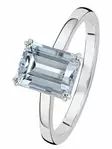 Kohinoor Juno sormus valkokulta akvamariini 983A-617V-2 - Solitaire sormukset - 983A-617V-2-150 - 1