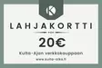 Lahjakortti verkkokauppaan - Miesten kellot - 99999880-20 - 2