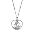 Lumoava x Moomin Rakkaus Sydänriipus MO561620000 - Hopeakorut - MO561620000 - 1