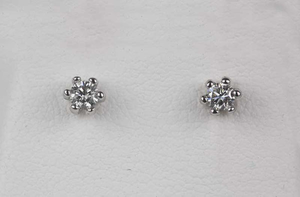 C. Granit Timanttikorvakorut 2 x 0,10 ct - Timanttikorut - V5198-10 - 1