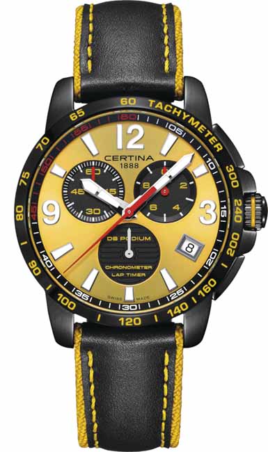 Certina DS Podium Chronograph Q.Cosc C0344533636700 - Certina miesten rannekellot - c0344533636700 - 1