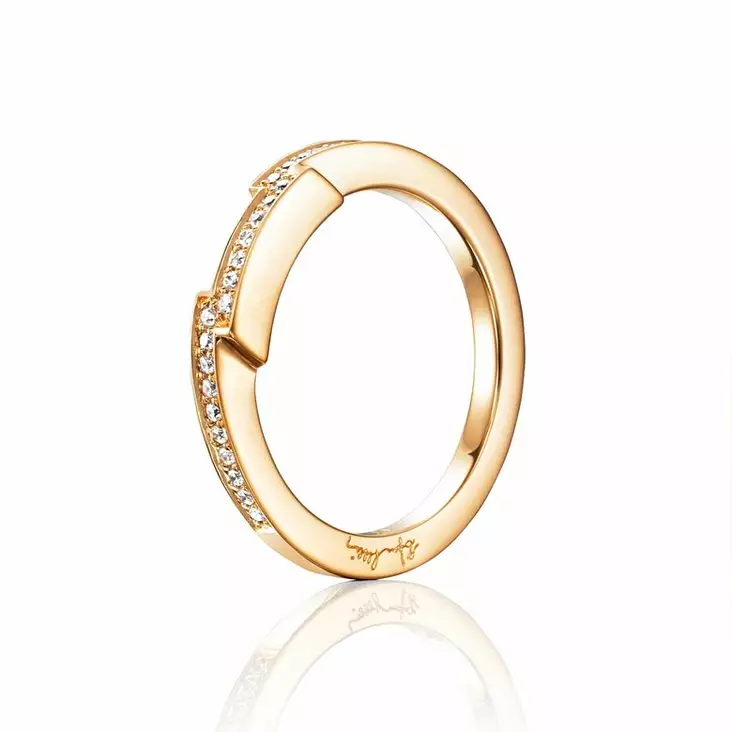 Efva Attling Deco Thin timanttisormus 13-101-01195 - Rivitimanttisormukset - 13-101-01195-150 - 1