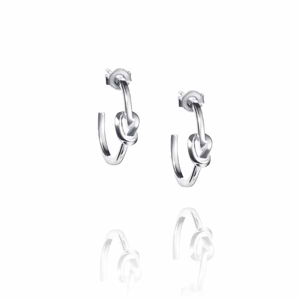 Efva Attling Love Knot korvakorut 12-100-02170 - Hopeakorut - 12-100-02170 - 1