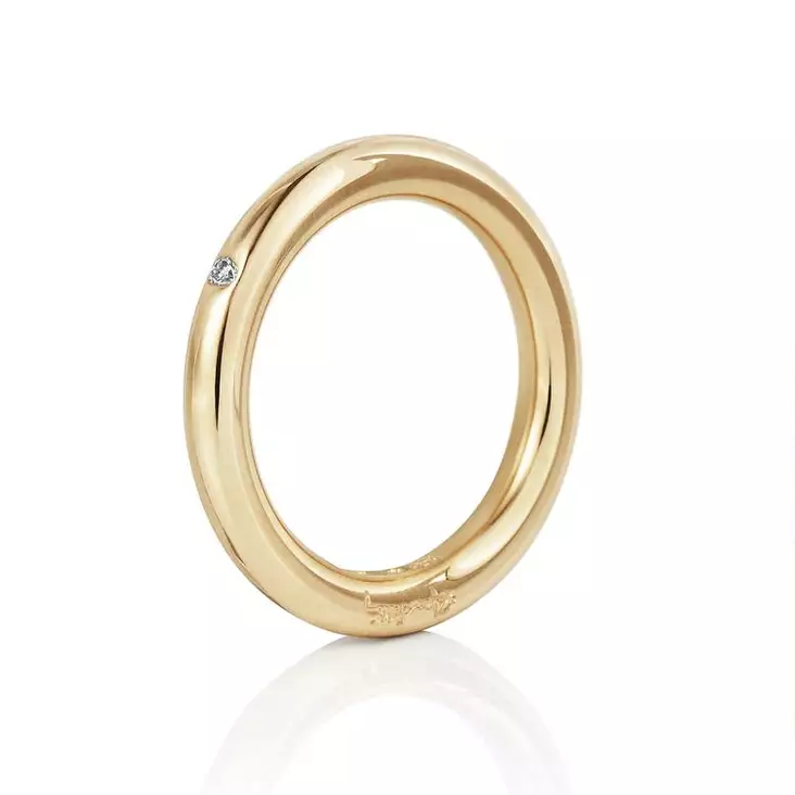 Efva Attling One Love and Stars Thin timanttisormus 13-101-01994 - Solitaire sormukset - 13-101-01994-150 - 1