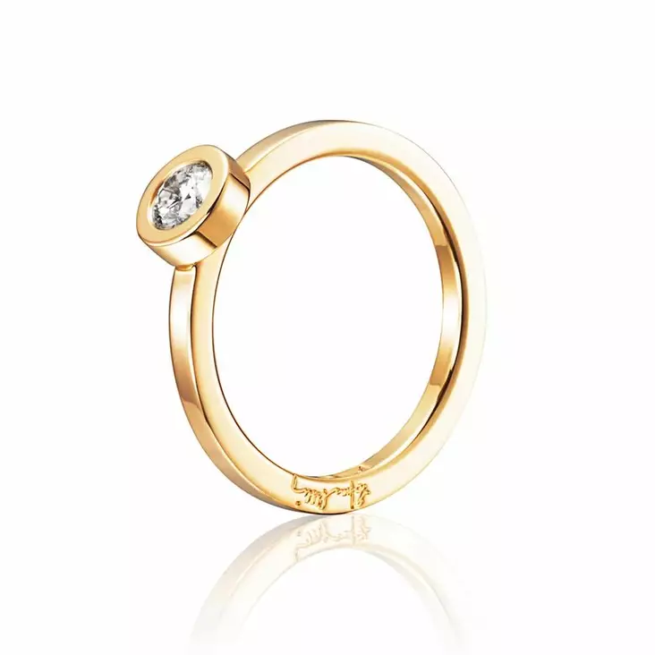 Efva Attling The Wedding Thin timanttisormus 13-101-01120 - Solitaire sormukset - 13-101-01120-150 - 1