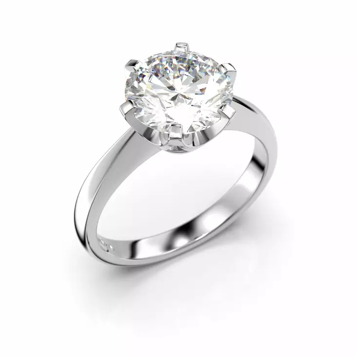 Festive Classic Timanttisormus 2,00 ct Valkokulta 14K - Solitaire sormukset - 14-204-200-VK-150 - 1