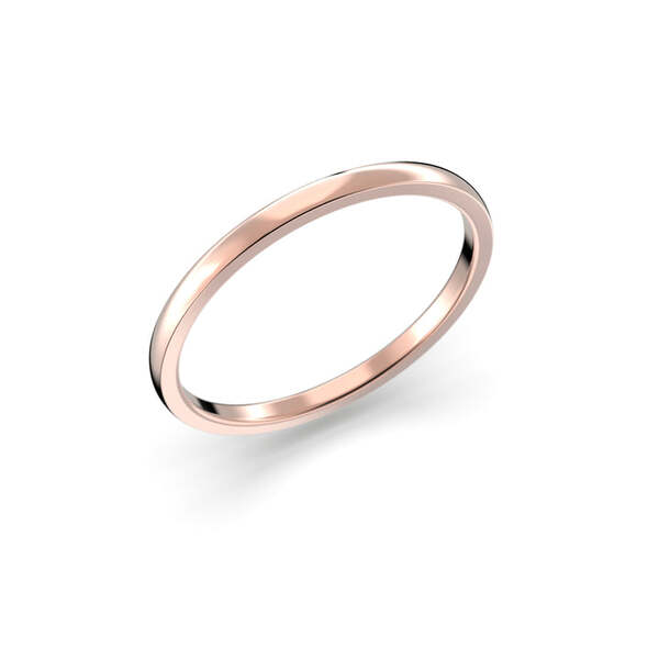 Festive Firenze Light kihlasormus 1,5 mm punakulta - Punakultasormukset - 14-TFL15-13-PK-150 - 1