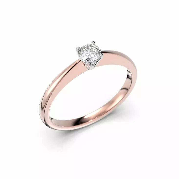 Festive Helen timanttisormus 0,19 ct - Solitaire sormukset - 14-414-019-PV-150 - 1