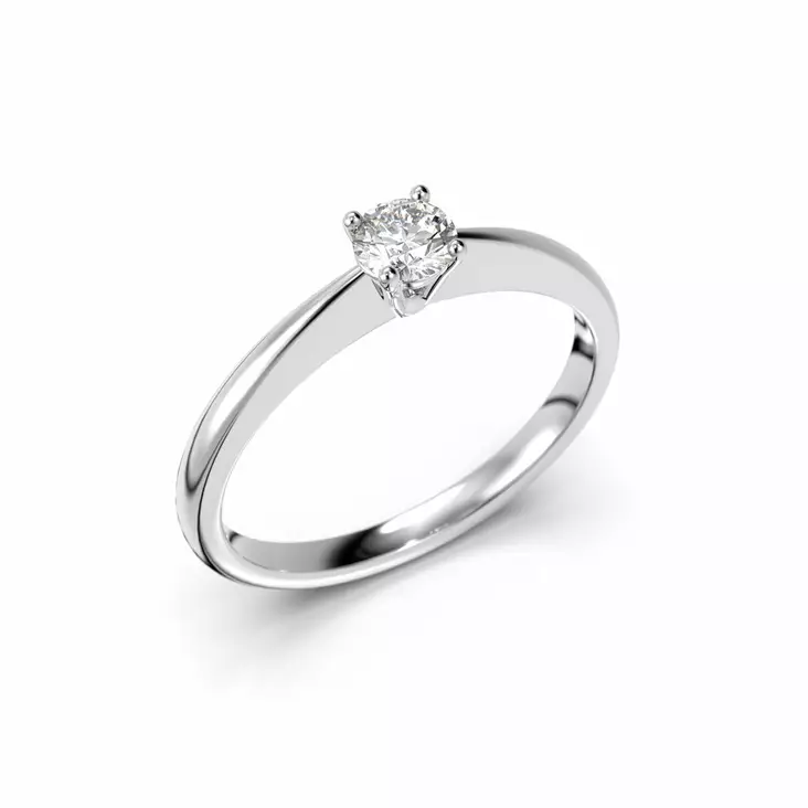 Festive Helen timanttisormus 0,19 ct - Solitaire sormukset - 14-414-019-VK-150 - 1