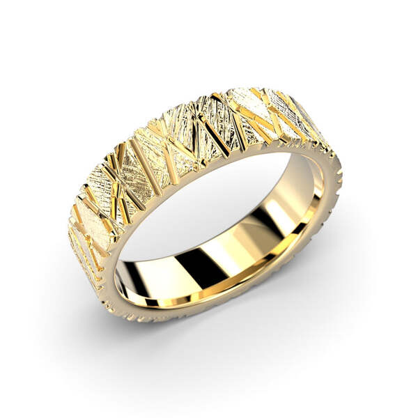 Festive Rautapuu kihlasormus 5,5 mm keltakulta - Keltakultasormukset - 14-521-000-KK-150 - 1