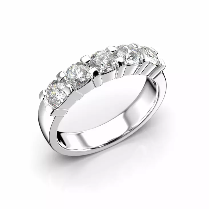 Festive Sophia timanttisormus 1,00 ct - Rivitimanttisormukset - 14-480-100-VK-150 - 1