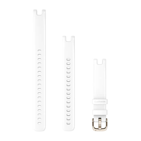 Garmin Lily 14mm silikoniranneke valkoinen 010-13068-00 - Garmin rannekkeet - 010-13068-00 - 1