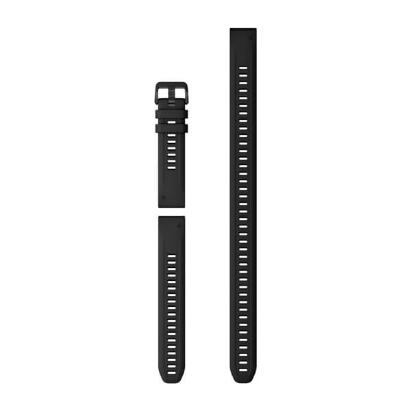 Garmin QuickFit 20mm silikoniranneke musta 010-13028-00 - Garmin rannekkeet - 010-13028-00 - 1