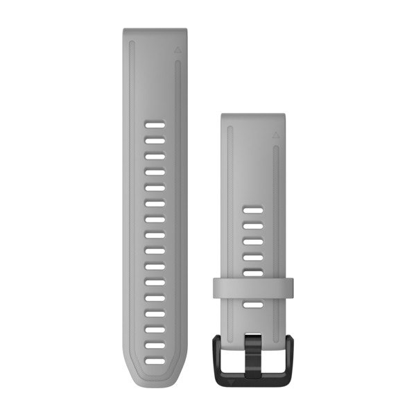 Garmin QuickFit 20mm silikoniranneke vaaleanharmaa 010-12866-00 - Garmin rannekkeet - 010-12866-00 - 1