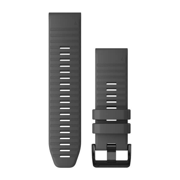 Garmin QuickFit 26mm silikoniranneke tummanharmaa 010-12864-20 - Garmin rannekkeet - 010-12864-20 - 1