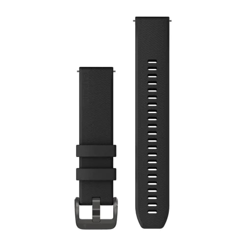 Garmin Quick Release 20mm silikoniranneke musta 010-13114-00 - Garmin rannekkeet - 010-13114-00 - 1