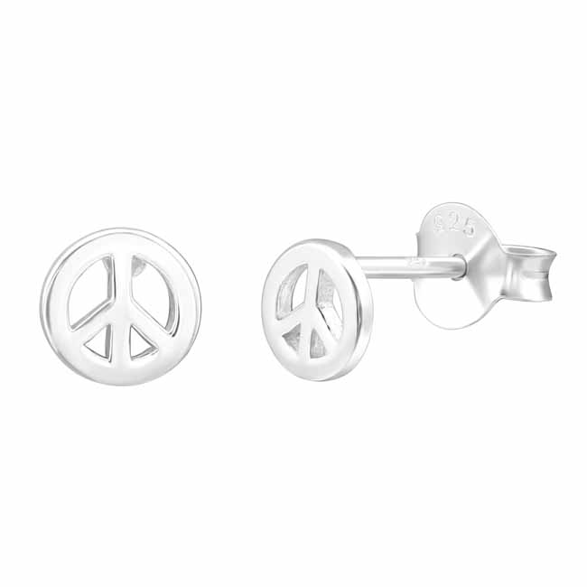 Hopeakorvakorut peace symboli - Hopeakorut - HME170 - 1