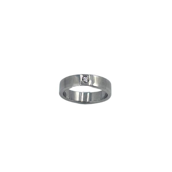 Ilkka Marttiini terässormus 5 mm 0,05 ct - Terässormukset - TS010-170 - 1
