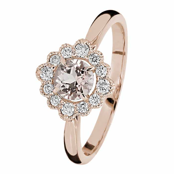 Kohinoor Bellis timanttisormus 033-616PMO-16 - Halosormukset - 033-616PMO-16-150 - 1