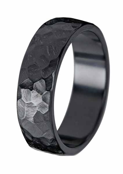 Kohinoor Black Duetto Rock Kihlasormus 006-817 - Sormukset materiaaleittain - 006-817-150 - 1