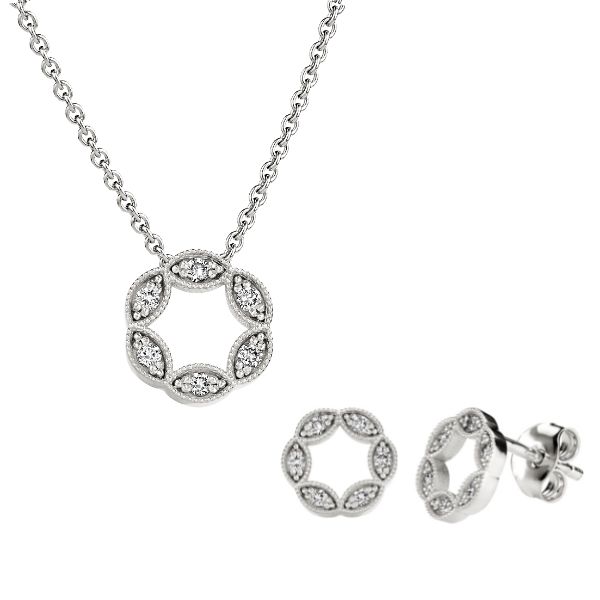 Kohinoor Clara timanttikorusetti 123-269V-06-SET - Timanttikorut - 123-269V-06-SET0 - 1