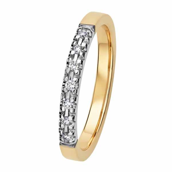 Kohinoor Cristal timanttisormus 033-244-07 - Rivitimanttisormukset - 033-244-07-150 - 1