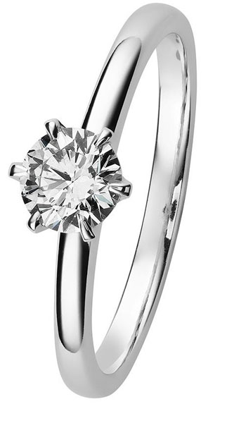 Kohinoor Iris Timanttisormus 933-416V-50B3 0,50 ct - Solitaire sormukset - 933-416V-50B3-150 - 1