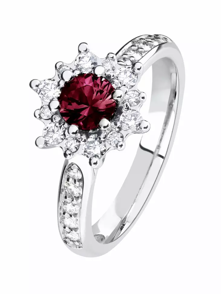 Kohinoor Kuura timanttisormus 033-268VR-38 - Halosormukset - 033-268VR-38-150 - 1