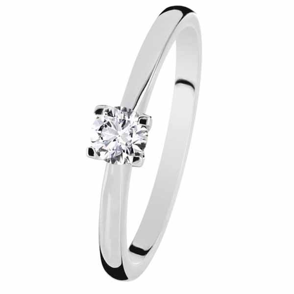 Kohinoor Mila timanttisormus 033-450V-30 - Solitaire sormukset - 033-450V-30-150 - 1