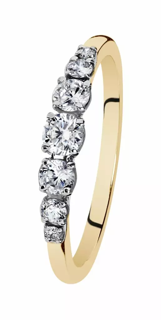 Kohinoor Noemi Timanttisormus 033-475-38 - Rivitimanttisormukset - 033-475-38-150 - 1