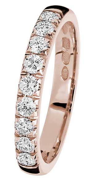 Kohinoor Selene timanttisormus 033-452P-45 - Rivitimanttisormukset - 033-452P-45-150 - 1