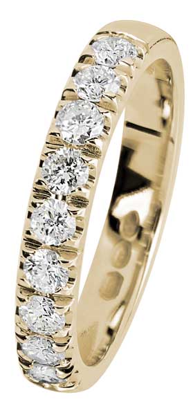 Kohinoor Selene timanttisormus 033-453-45 - Rivitimanttisormukset - 033-453-45-150 - 1