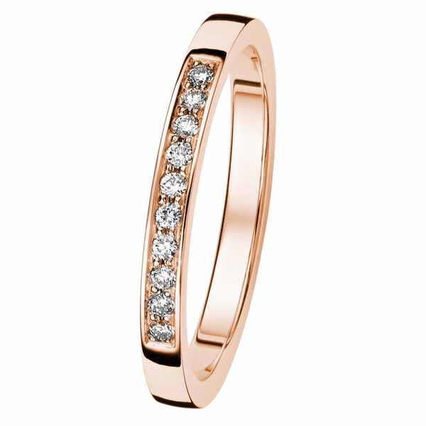 Kohinoor Stella timanttisormus 033-240P-10 - Rivitimanttisormukset - 033-240P-10-150 - 1