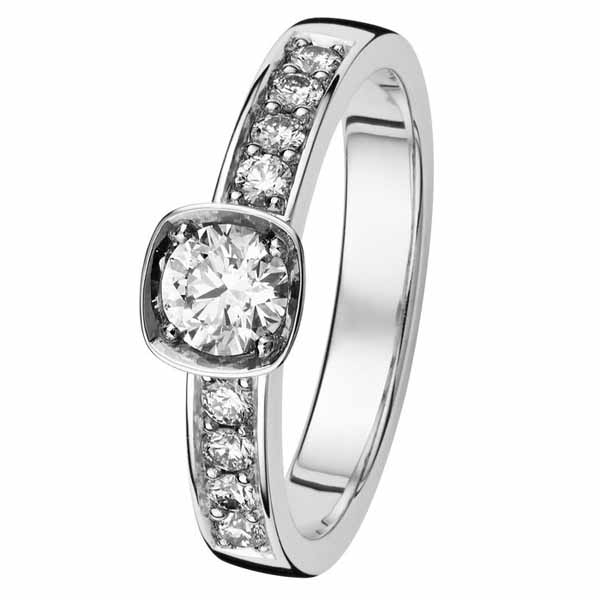 Kohinoor Stella timanttisormus 033-240V-62 - Sivukivisormukset - 033-240V-62-150 - 1