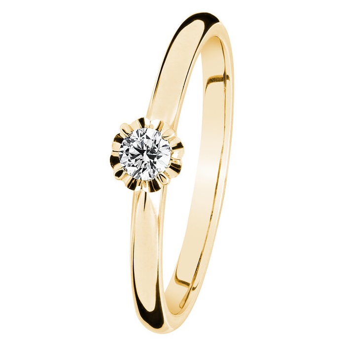 Kohinoor Vega timanttisormus 033-445-10 - Solitaire sormukset - 033-445-10-150 - 1