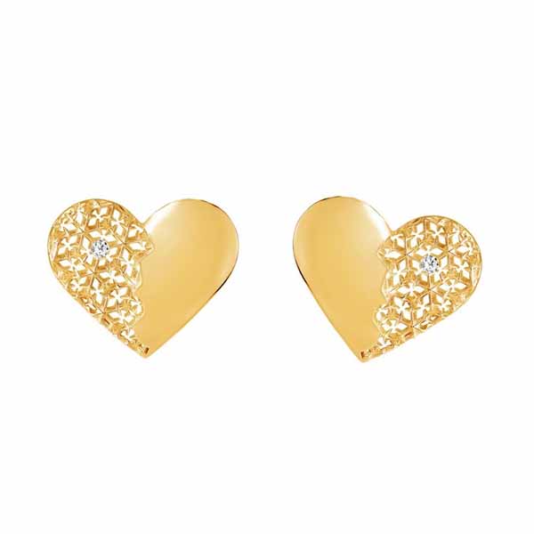 Lempikoru Jääsydän timanttikorvakorut 7321340000 - Timanttikorut - 7321340000 - 1