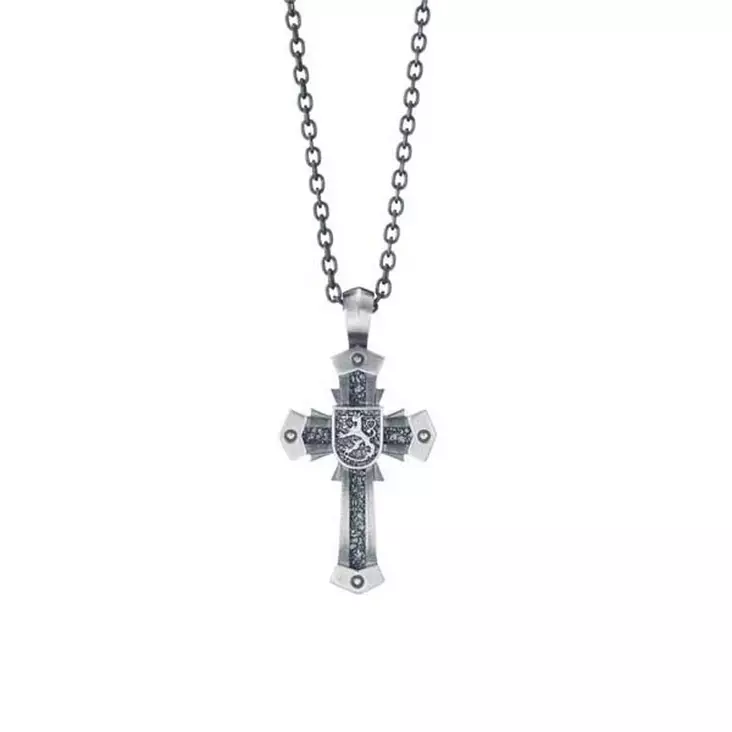 Lumoava 1917 ristiriipus pieni L50209000000 - Hopeakorut - L50209000000 - 1