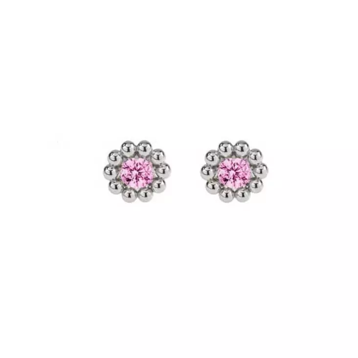 Lumoava Daisy korvakorut pinkki L54228150000 - Hopeakorut - L54228150000 - 1